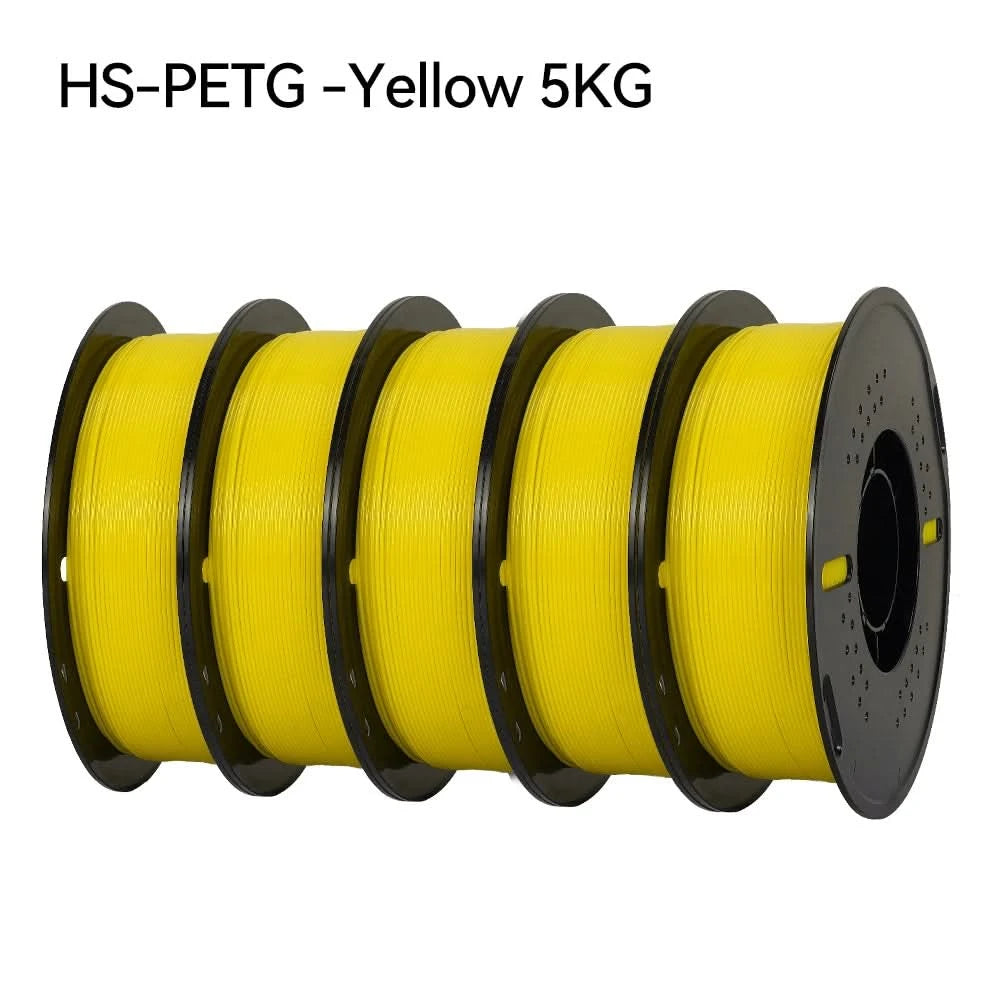 KINGROON Newest PETG HS-PETG 3D Printer Filament 1.75mm High Speed 3D Printinng Material Hyper PETG 5KG 10KG Mix Color ﻿