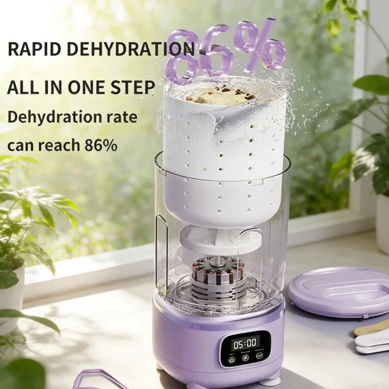 2L Wireless Mini Charging Wash in One Washing Machine Suitable for underwear, socks, pet clothes