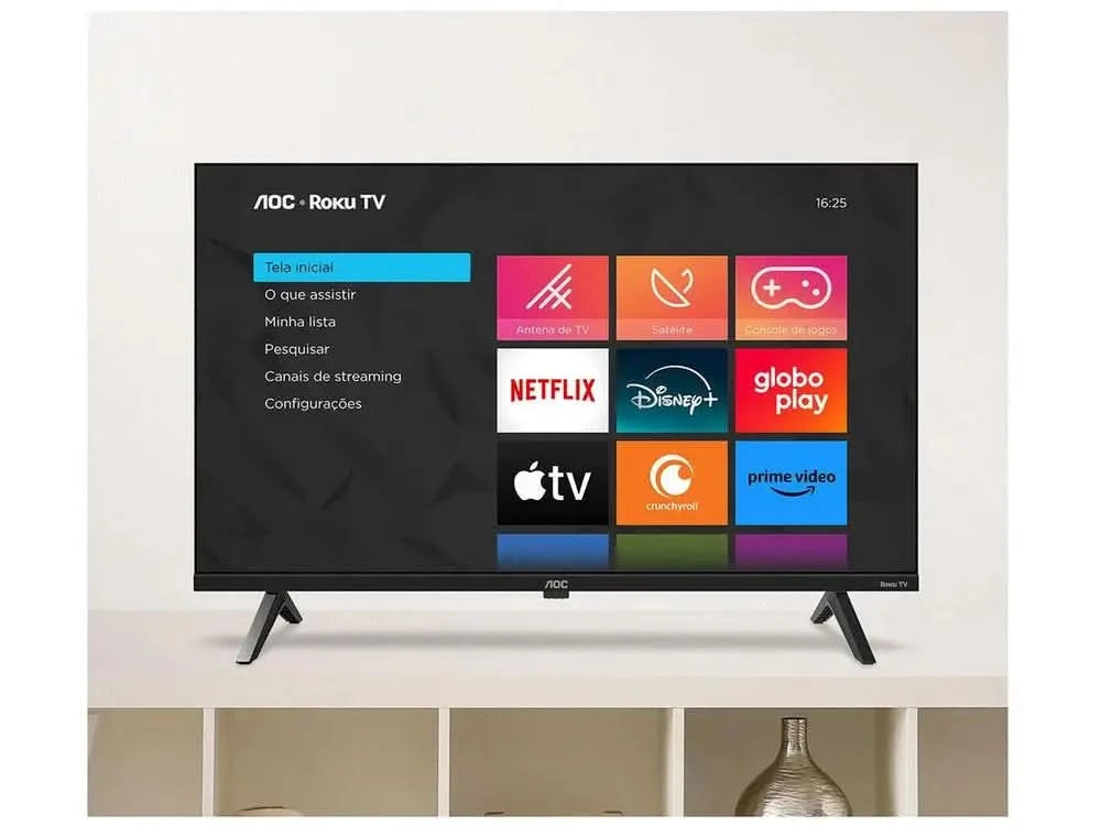 Smart TV 43 "Full HD DLED AOC 43S5045/78G VA Wi-Fi 3 HDMI 1 USB