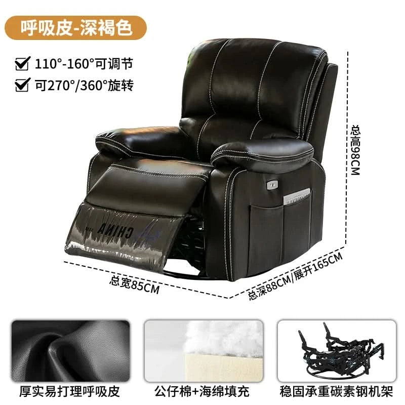 Lounge Recliner Living Room Sofa Game Cushion Relax Cinema Sofa Comfortable Minimalist Divani Da Soggiorno Home Furniture