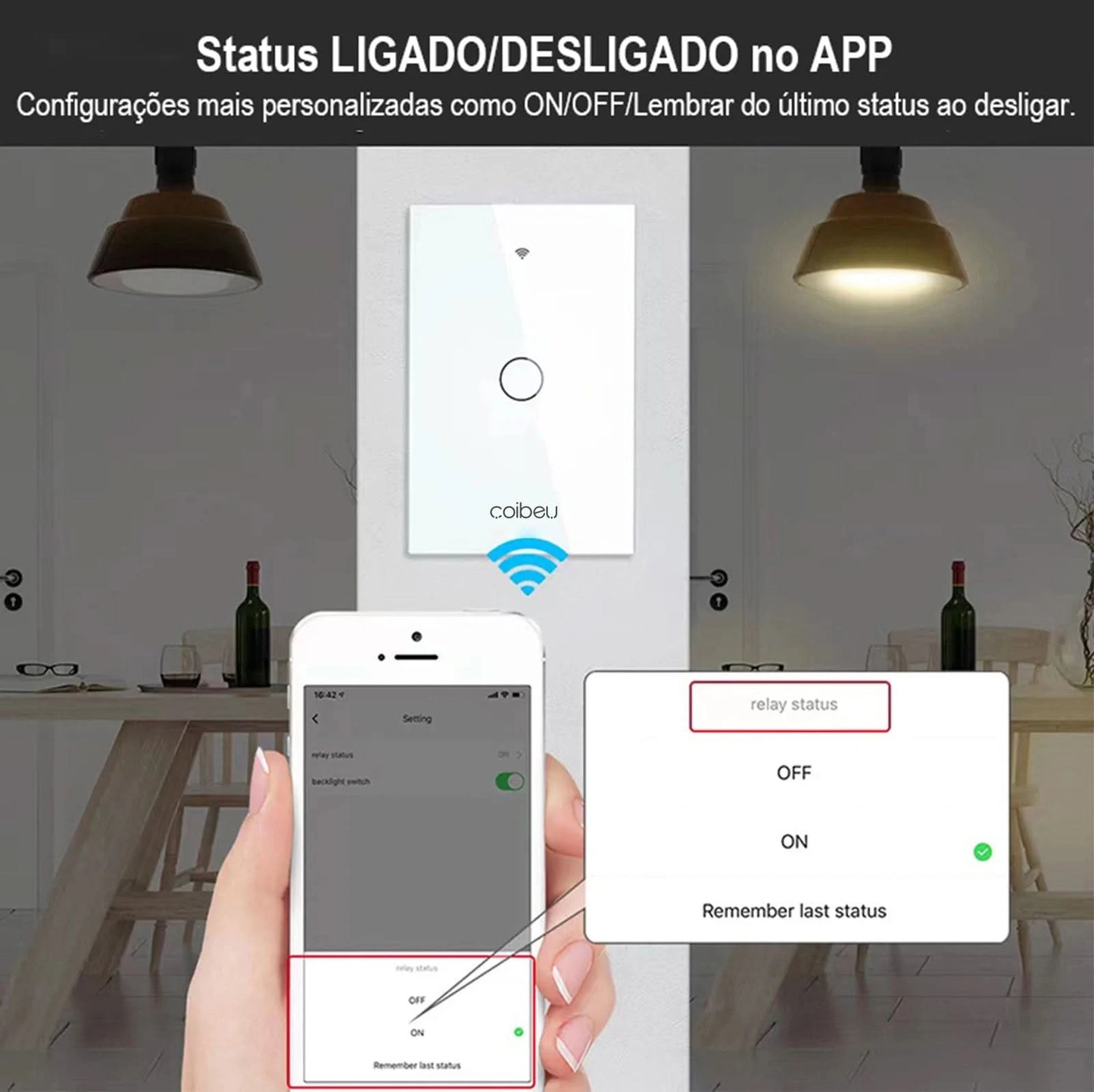 No neutral, WiFi smart switch, Alexa, WiFi smart socket, Alexia, Tuya, WiFi standard Smart Switch Brazil