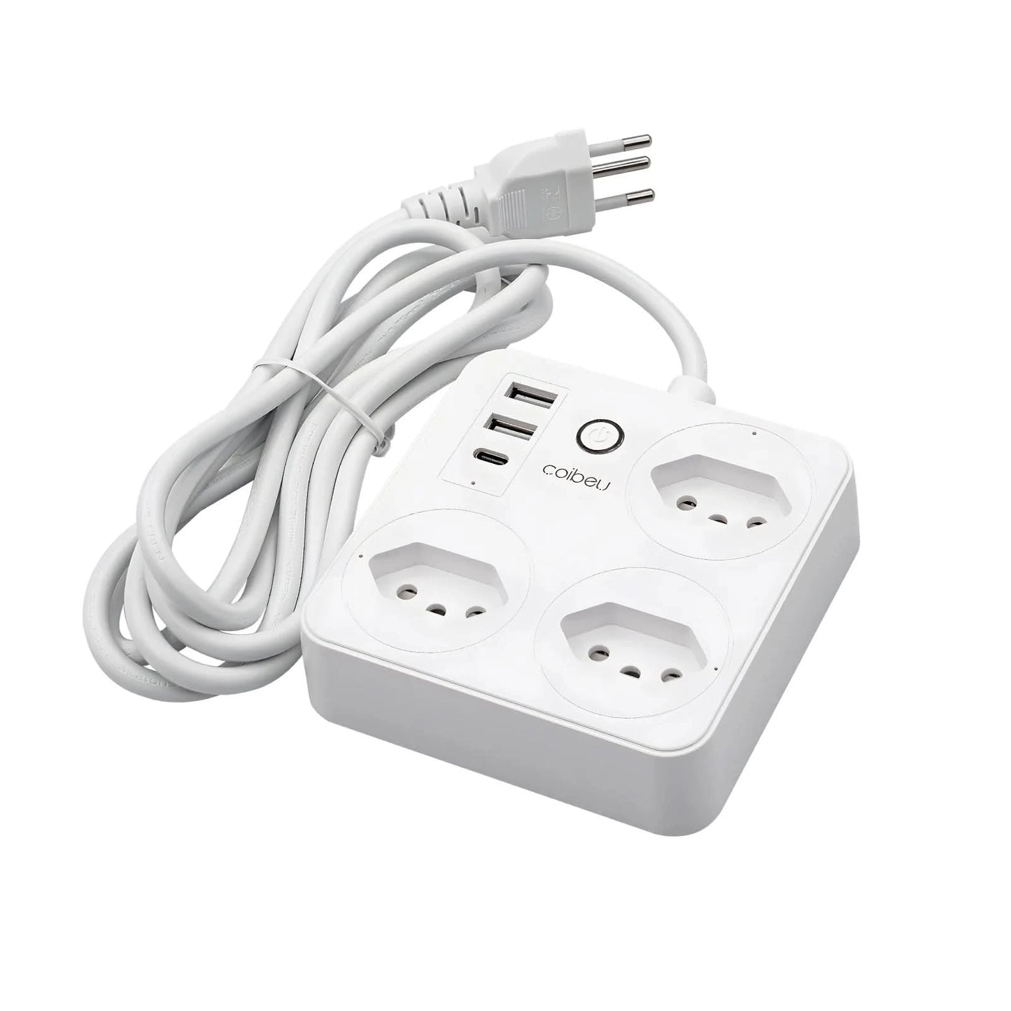 Smart Switch mit Steckdose, brasilianischer Netzfilter, Smart Plug, USB-Steckdose, Smart Switch, Smart Socket