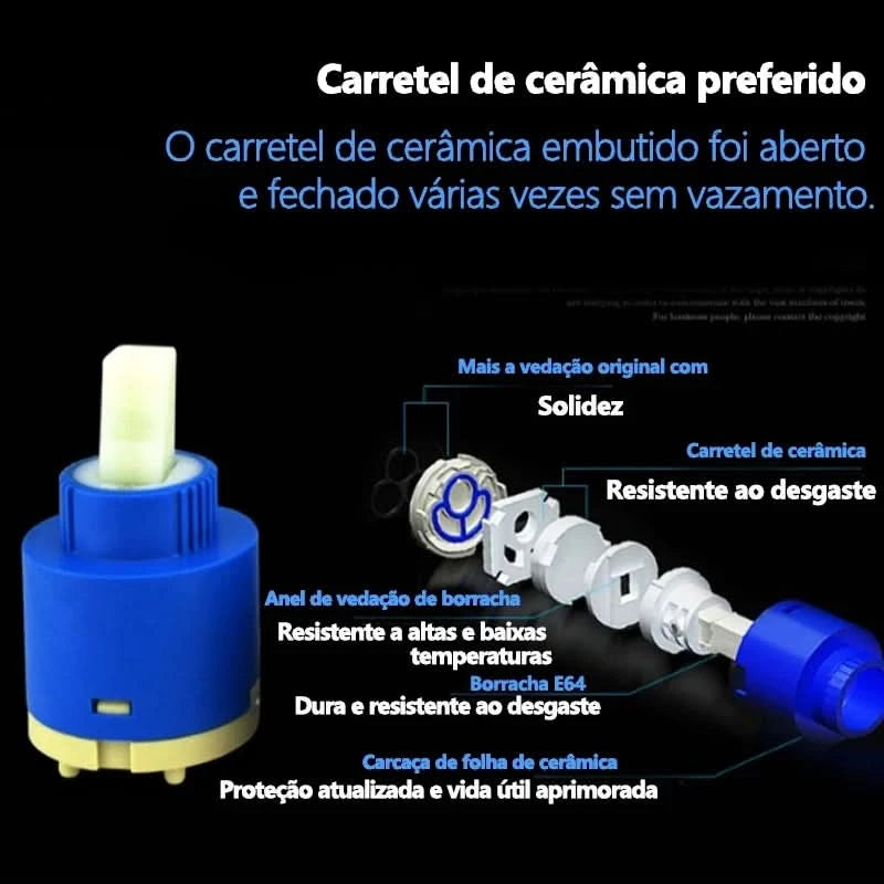 Torneira Cozinha Gourmet 50cm Spray Articulado 2 Jatos 100% Metal Cromada Envio 12h SP