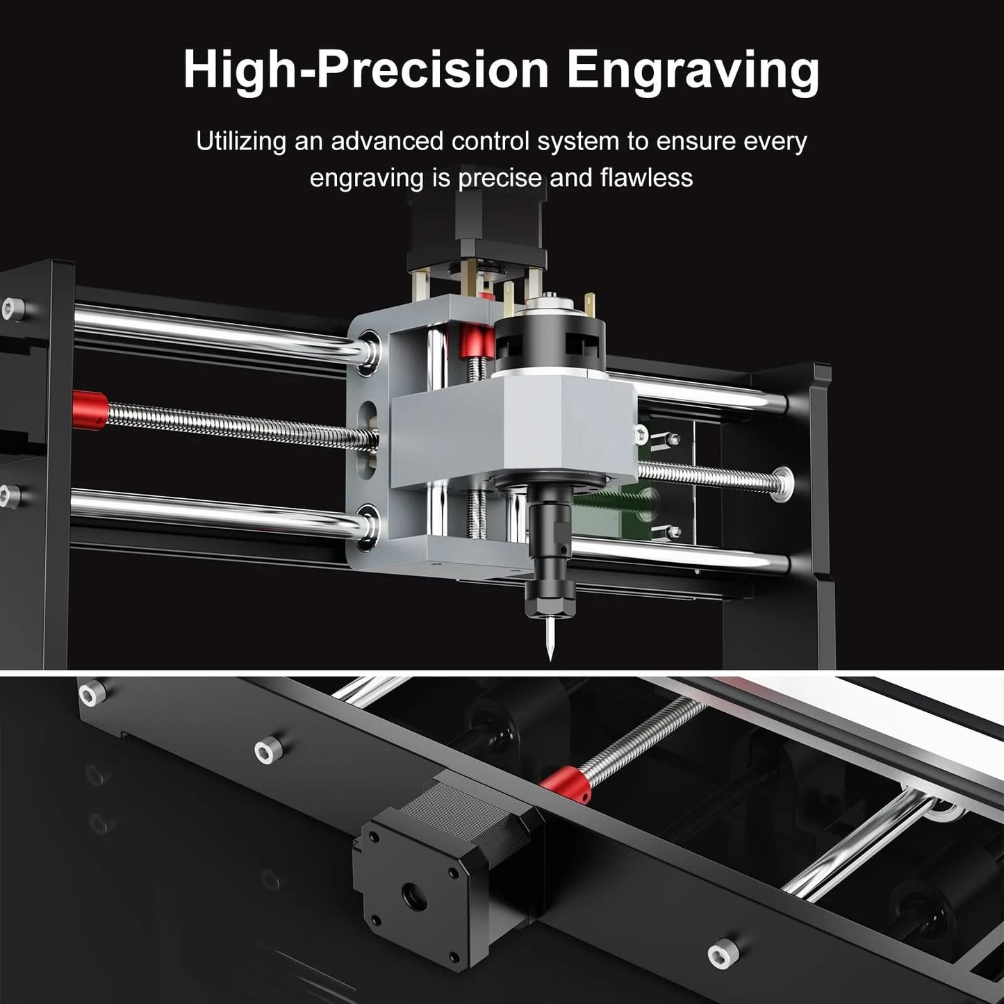 Twotrees TTC3018 CNC Milling Cutter Laser Engraving Machine CNC Router DIY Tool Metal Plastic Acrylic PVC Wood Board GRBL