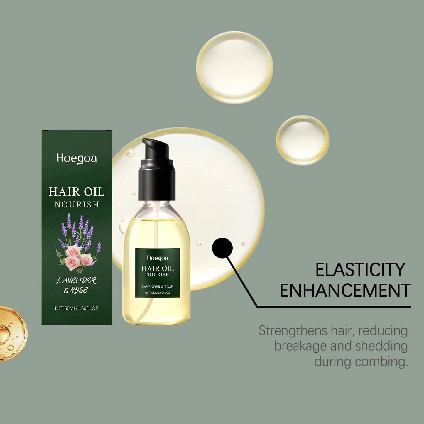 Repair Hair Damage Hair Nourishing and Moisturizing Oil Enhances Hair Strength Reduces Hair Thinning Cleansing Hair Care Oil