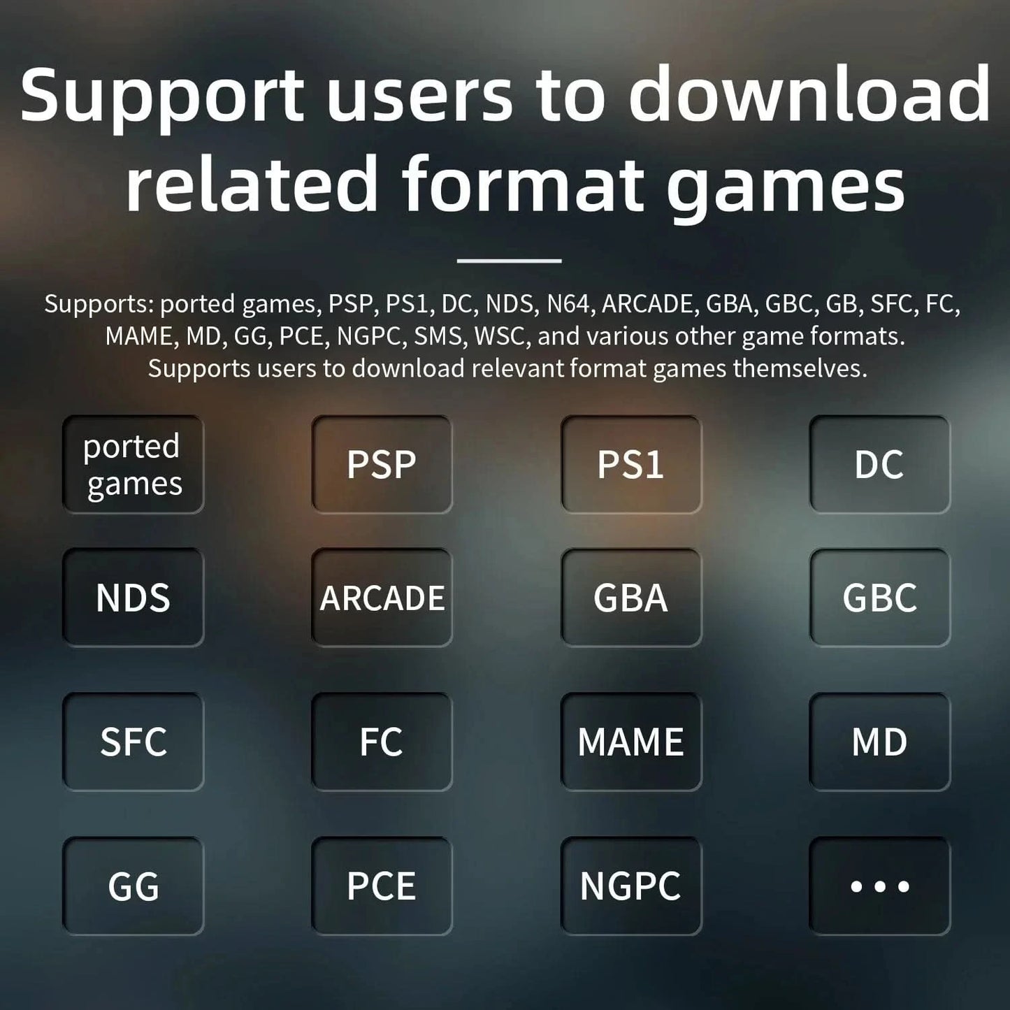 ANBERNIC RG40XX H Retro Handheld Game Console RG40XXH Video Player Smartpro 4.0inch IPS screen Linux 5G WIFI 256G 300+ PSP Games