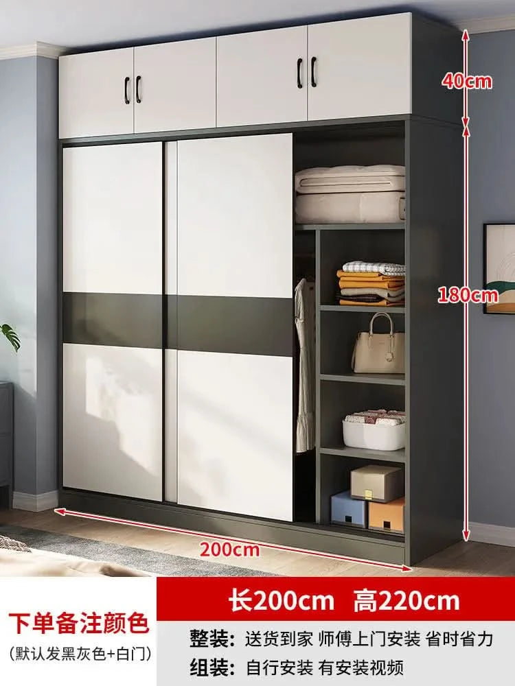 Bedroom Full Size Wardrobes Crafts Storage White Aesthetic Floor Small Wardrobe Dressers Sets Szafy Do Sypialni Home Furniture