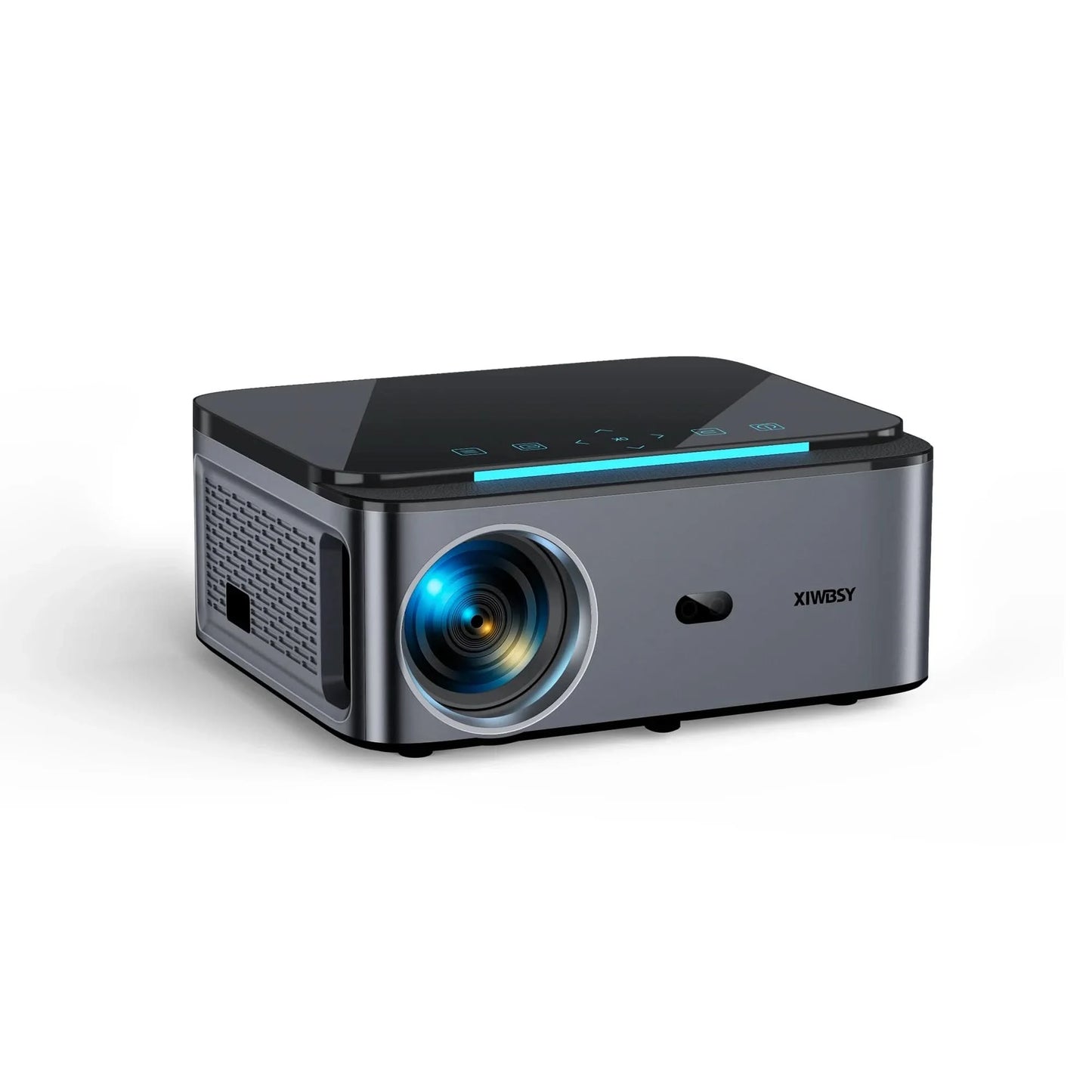 XIWBSY 1000ANSI Android Projector 25000 Lumens 4K AutoFocus/Keystone Projector Office Video Home Theater Portable Beamer Outdoor