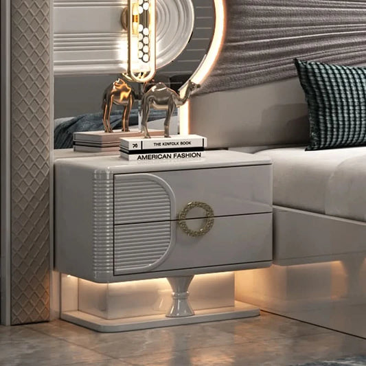 ！@Modern Leather Bedroom Furniture with Massage Function Bedroom Sets Luxury king Size Bed Room Furniture