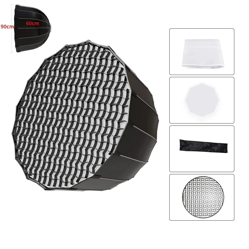 SH 115/135W LED COB Video Light Photography Lamp With Tripod Softbox Remote Control Video Light For Skit Video Photography