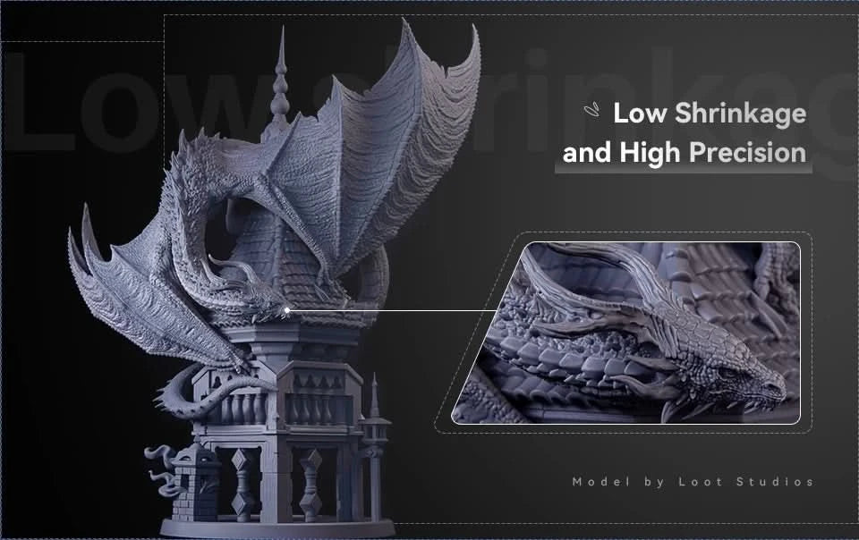ELEGOO Water Washable 3D Printer Resin LCD UV-Curing Resin 405nm Standard Photopolymer Resin for LCD 3D Printing 1000g 8 Colors