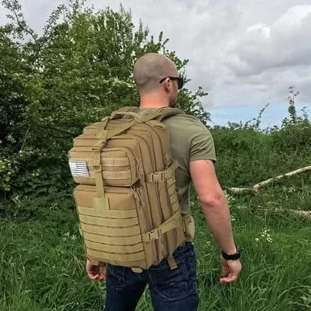 30L/50L 1000D Nylon Waterproof Backpack Outdoor Rucksacks Tactical Sports Camping Hiking Trekking Fishing Hunting Bag