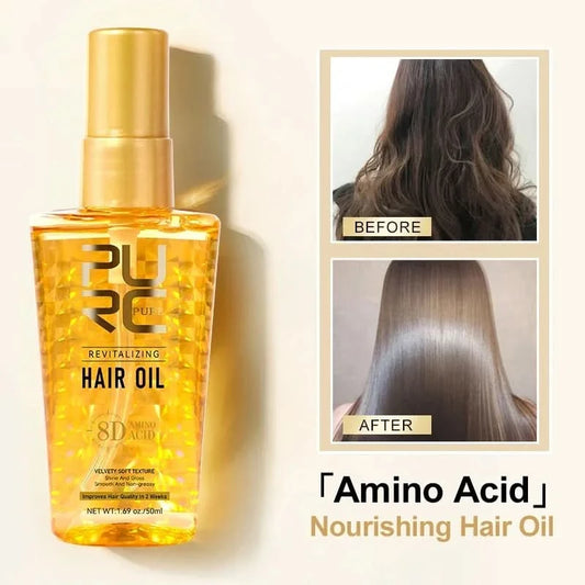 Moroccan Hair Care Essential Oil Nourishes Hair Nut Oil Smooths Brightens Softens Hair essence Repairs Scalding Damage Hairy Dry