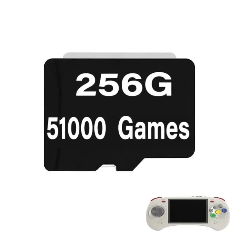 For ANBERNIC ARC-D ARC-S  TF Card  for 512G 256G 128G 64G Retro Handheld Game PS2 PSP 512G 80000 games TF Card Preloaded Games