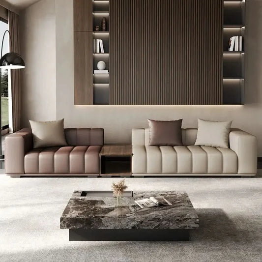 European Designer Living Room Sofas Narrow Dark Modern Boneless Living Room Sofas Corner Curved Woonkamerbanken Furniture Home