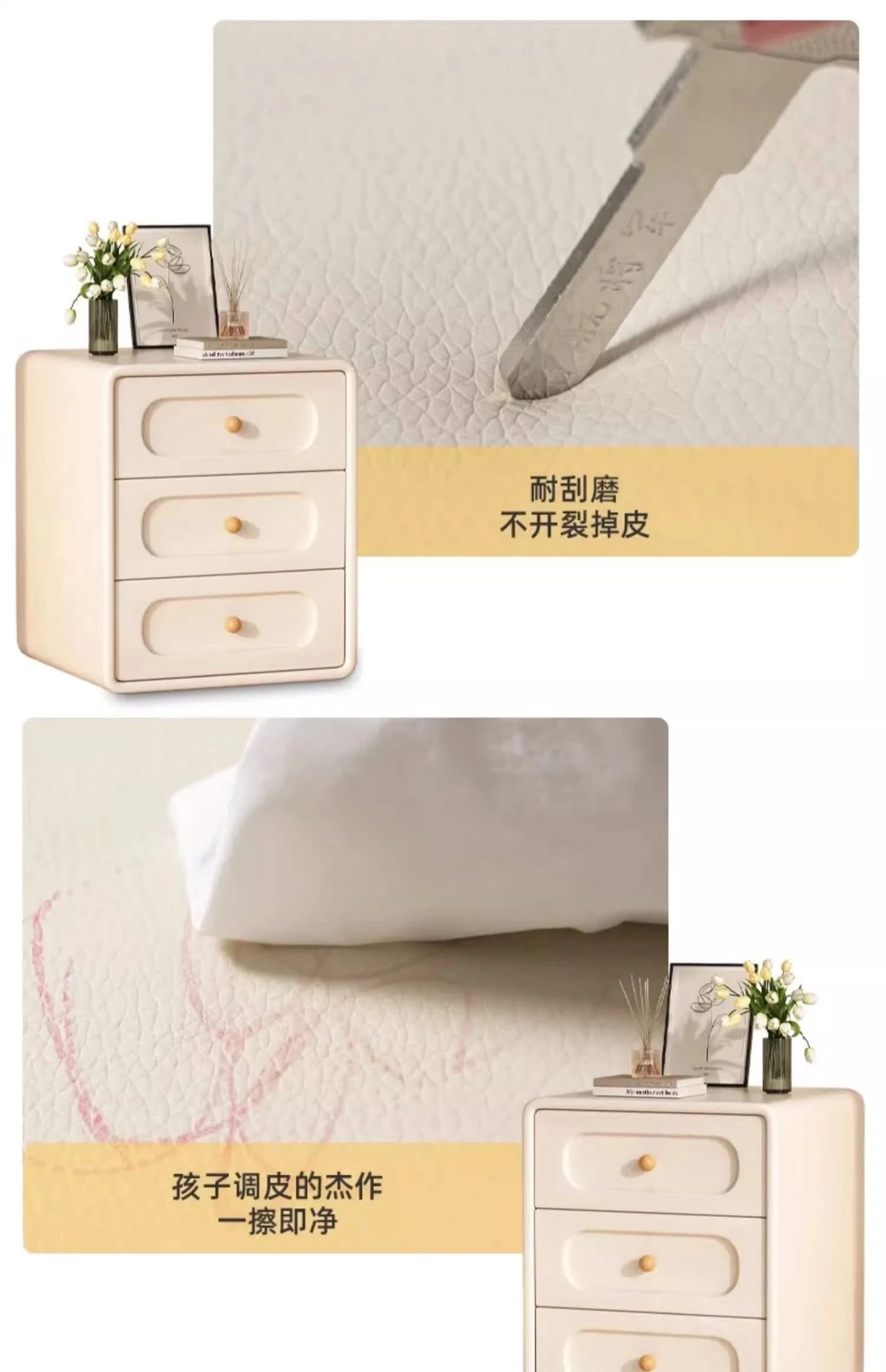 Living Room Home Nightstands Bedroom Storage Modern Design Nightstand Drawers Simple Table De Nuit Chambre Home Furniture