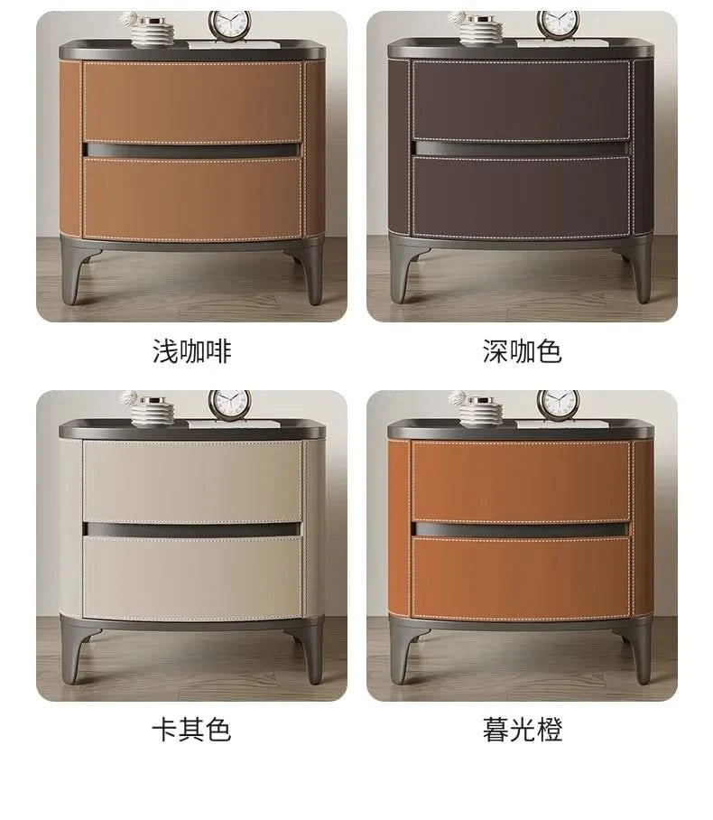 Space Saving Bedside Table Bedroom Modern Drawers Storage Bedside Table Unique Luxury Mesitas De Noche Dormitorio Home Furniture