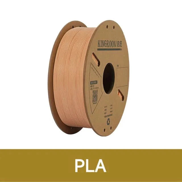 KINGROON Standard 1KG PLA PETG TPU ABS Filament 1.75mm +/- 0.03mm No bubbles 3D Printer Plastic, Random Spool