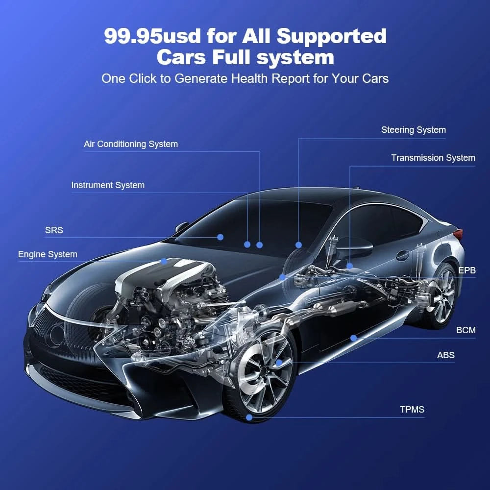 MUCAR CDE900 PRO Diagnostic tools for Auto Obd2 Coder Reader Diagnosis Cars Lifetime Free Update OBD2 Scanner Tools for Mechanic