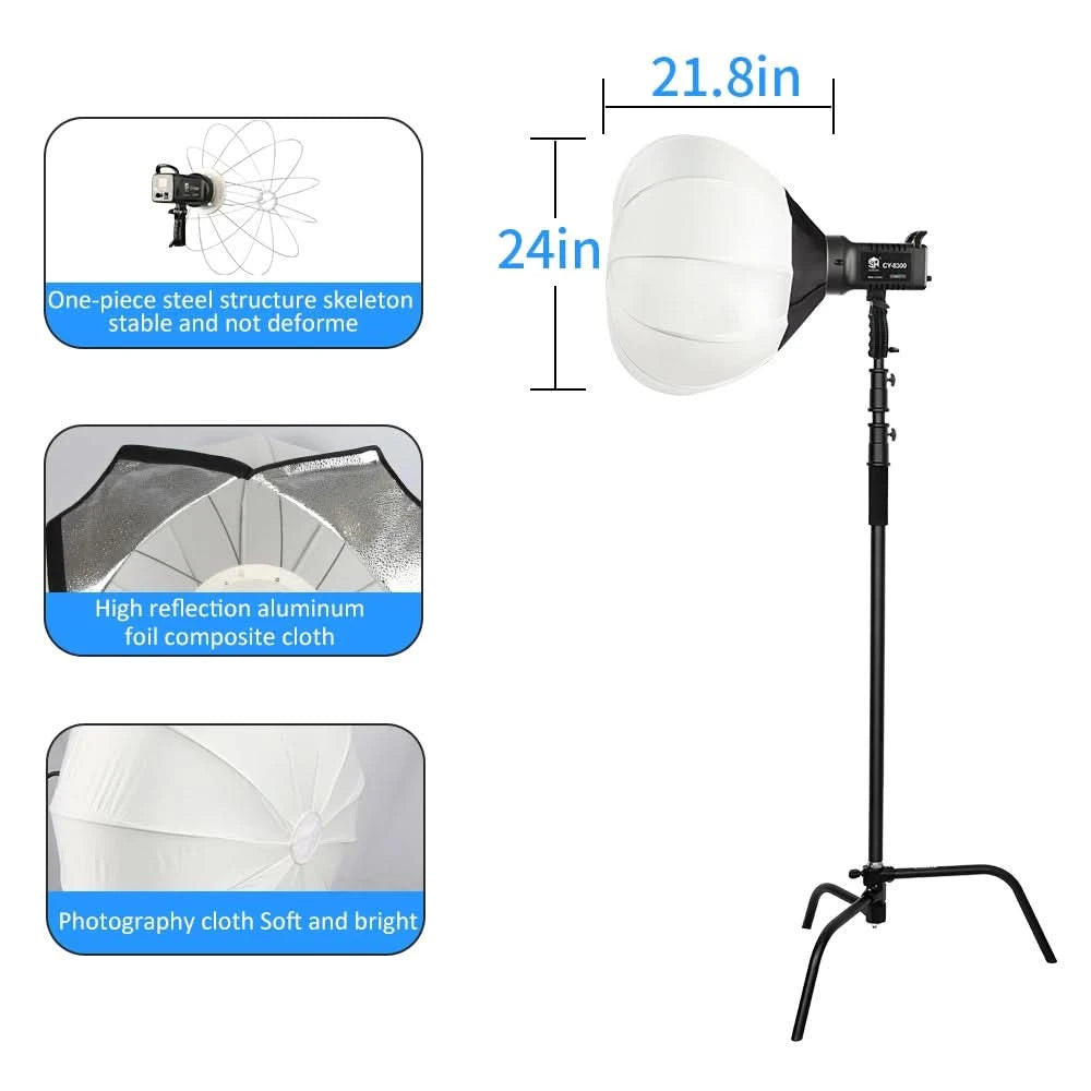 135W Photography LED Video Light  Daylight-Balanced Sun Lamp for Portrait Flash Studio Accessories Youtube Live