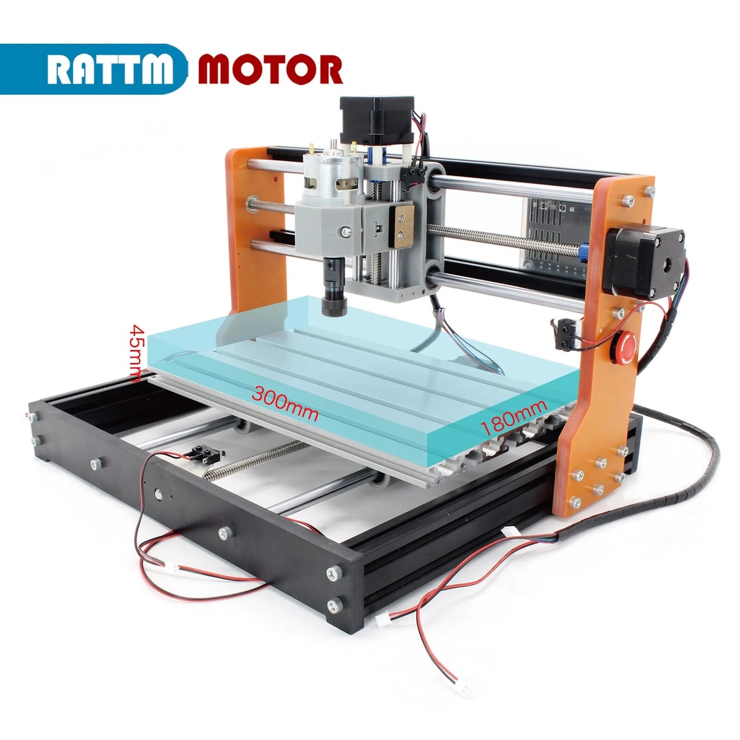 3018 Pro 3-Achsen-CNC-GRBL-Steuerung DIY Mini-Lasergravurfräsmaschine mit Not-Aus + Offline-Steuerung