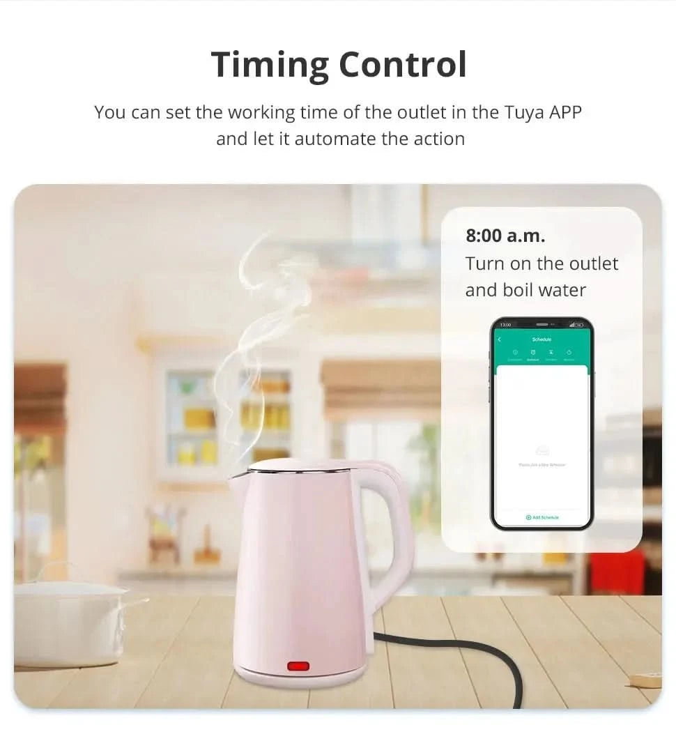 Zemismart Matter Zigbee Hub Work with Tuya Homekit Smartthings Google Home Zigbee Brazil Socket Outlet Smart Wall Tomada 10A 20A