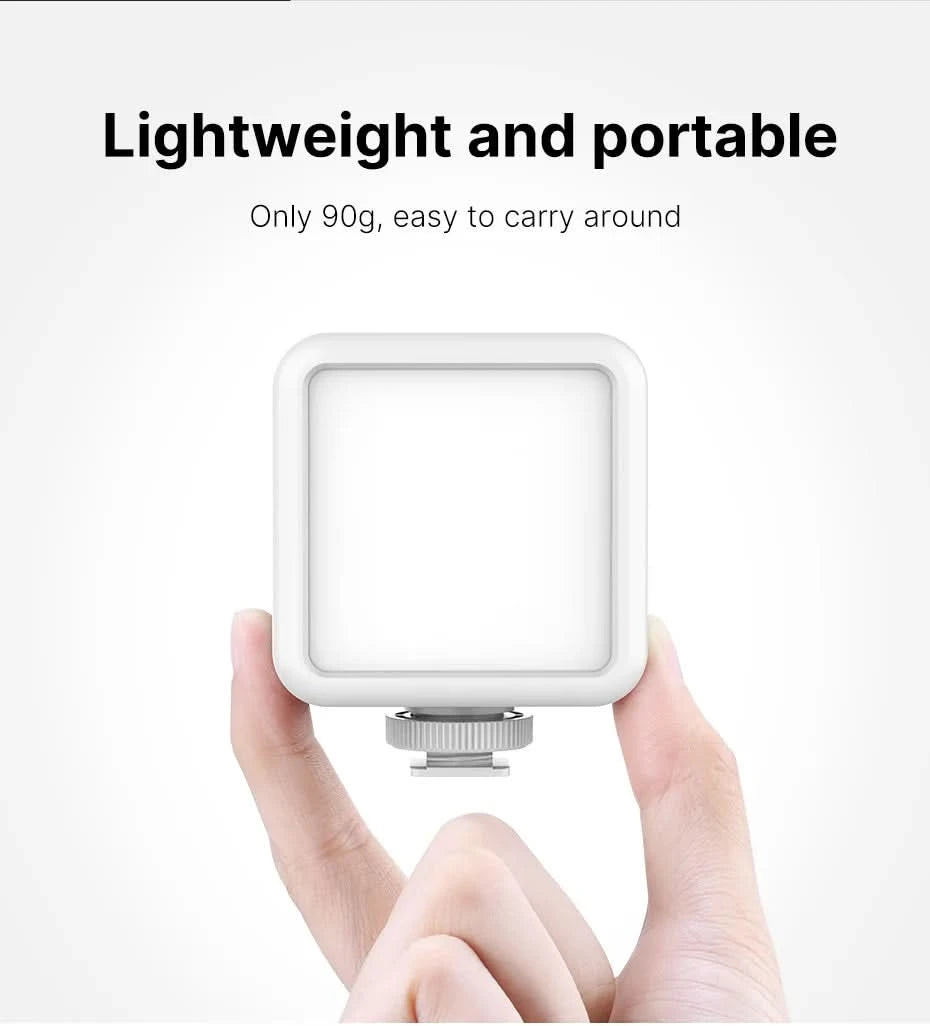 Ulanzi Vl49 Mini LED Video Light 2000mAh 5500K Fill Light for Camera Smartphone Photography Video Light Camera Light