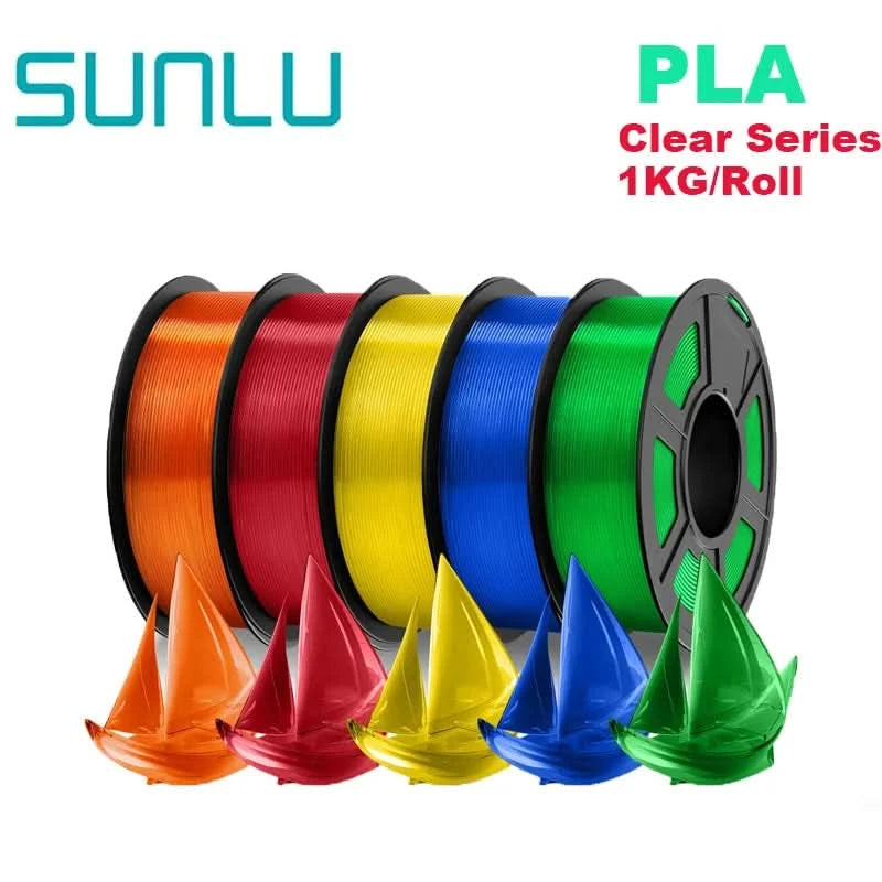 SUNLU 5KG 3D Filament High Speed PLA/PLA META/APLA/PLA MATTE 1.75mm 5Roll 1KG 3D Printer Filament for 3D Printer