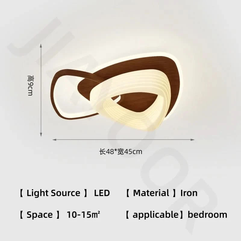 Bedroom light creamy style warm romantic children's room full spectrum eye protection designer's creative flower ceiling light