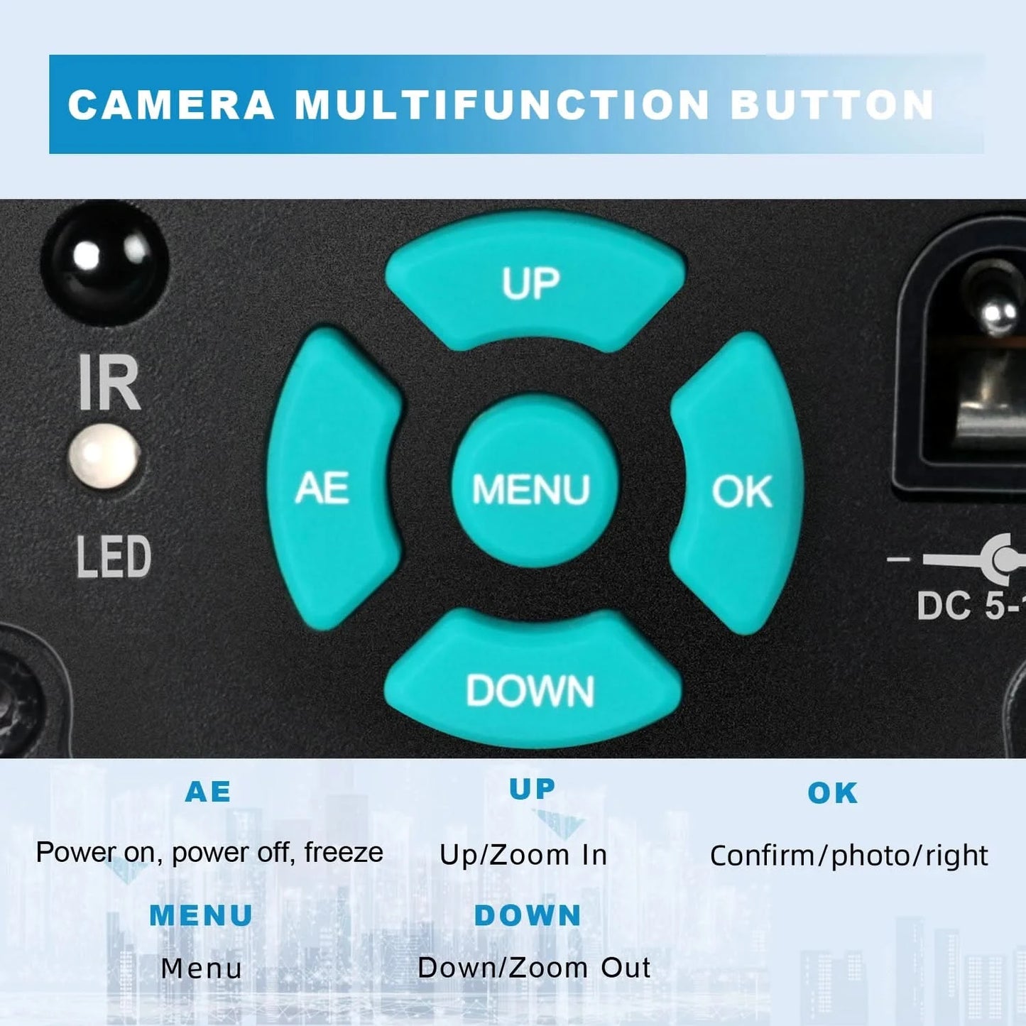 1080P 4K HD Industriemikroskop Digitalkamera über USB-C Messung 215X/180X/130X C-Mount-Objektiv für PCB-Löten, ohne Basis