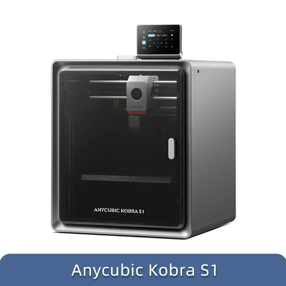 Anycubic Kobra S1 Combo Multi-Color 3D Printer Up to 600mm/s High Speed Printing Auto Leveling CoreXY Structure Direct Extruder