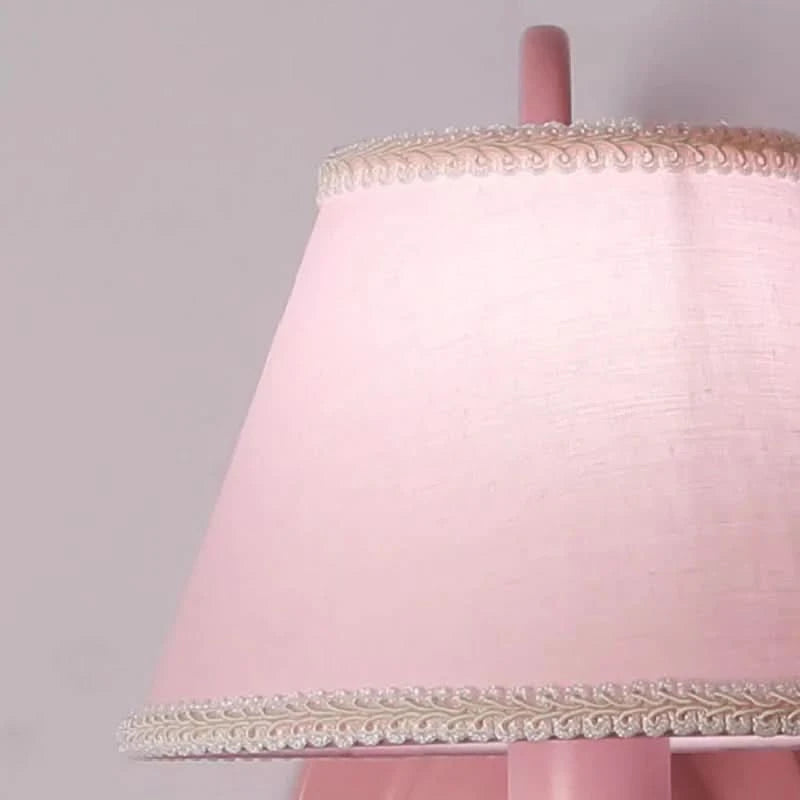 Pink Princess Room Wall Lamps Cute Bow Decor Lamp Modern Romantic Warm Children's Room Girl Bedroom Bedside Wall Hanging Lights
