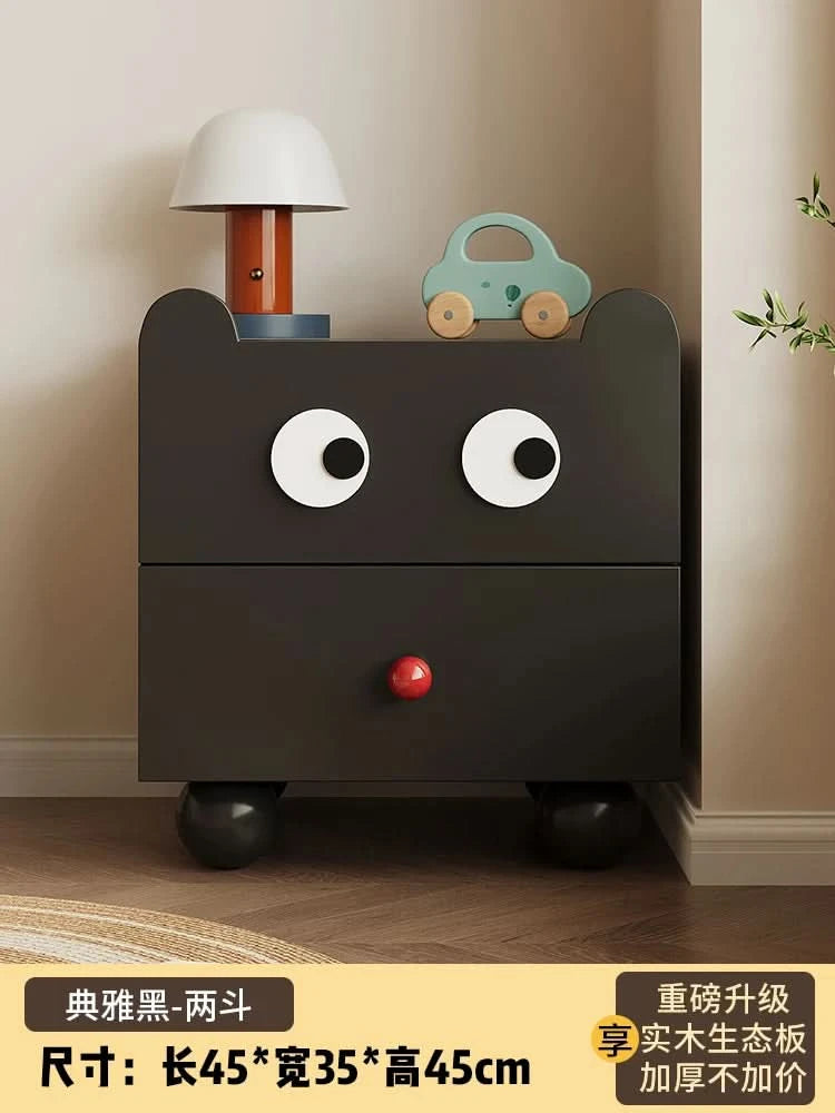 solid wood chest bedside chest bedroom bedside table living room locker sofa side cabinet storage cabinet