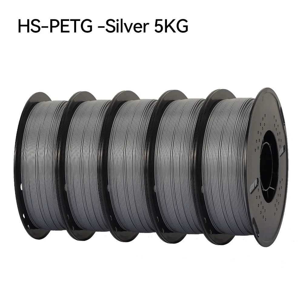 KINGROON Newest PETG HS-PETG 3D Printer Filament 1.75mm High Speed 3D Printinng Material Hyper PETG 5KG 10KG Mix Color ﻿