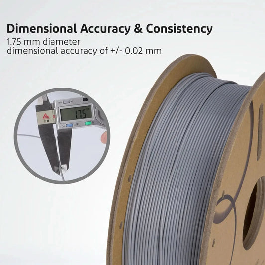ELEGOO 1.75mm PLA Filament 1kg Kunststoff 3D PLA für 3D-Drucker Verbrauchsmaterial für FDM 3D-Drucker NEPTUNE 3 PRO
