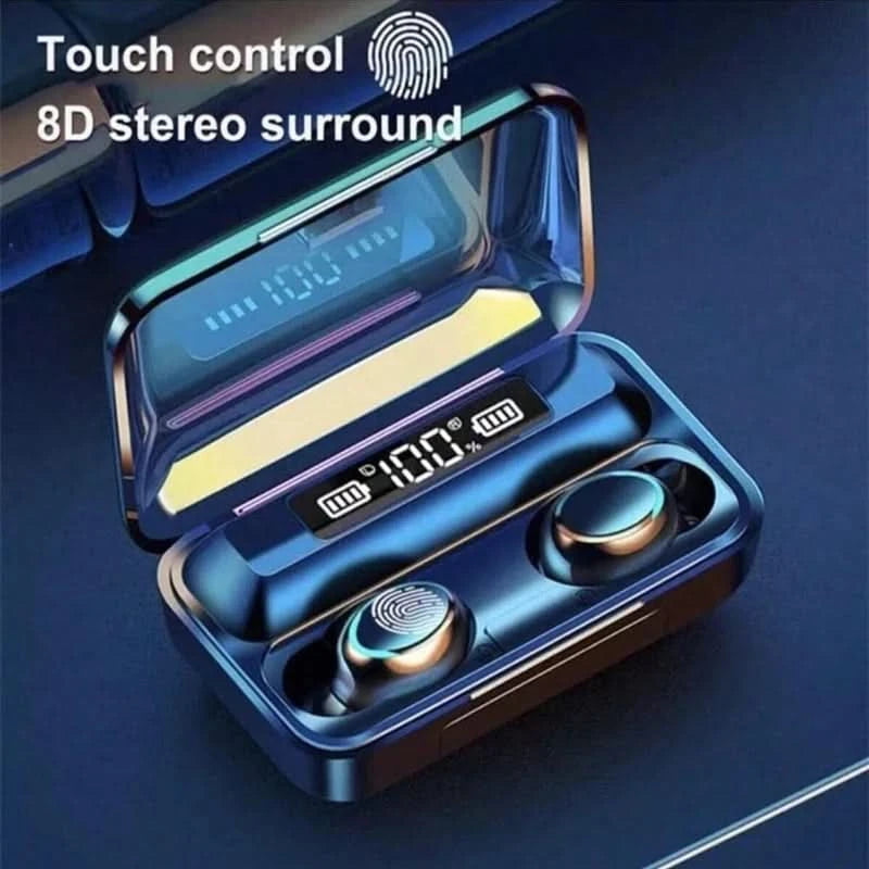 Brazil Fones de ouvido F9-5 Bluetooth sem fio Fones de ouvido Bluetooth com display LED enviados do Brasil