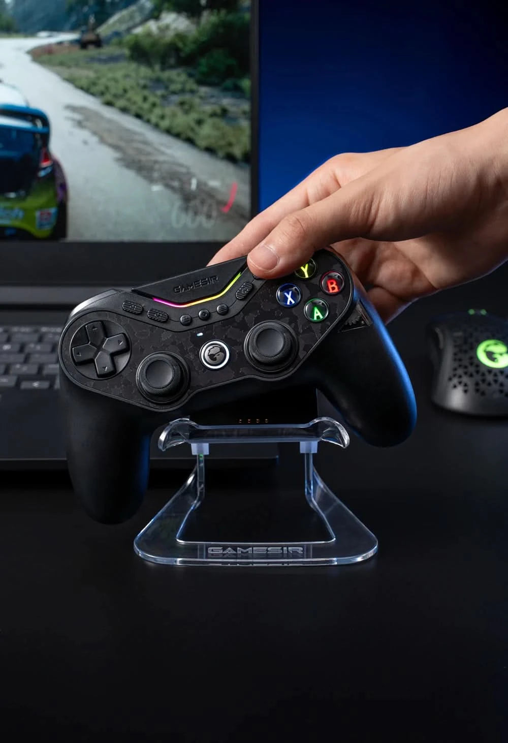 GameSir Tarantula Pro Switch 2 controller wireless gamepad with 9 mappable buttons 6-axis gyroscope Hall Effect triggers and NFC