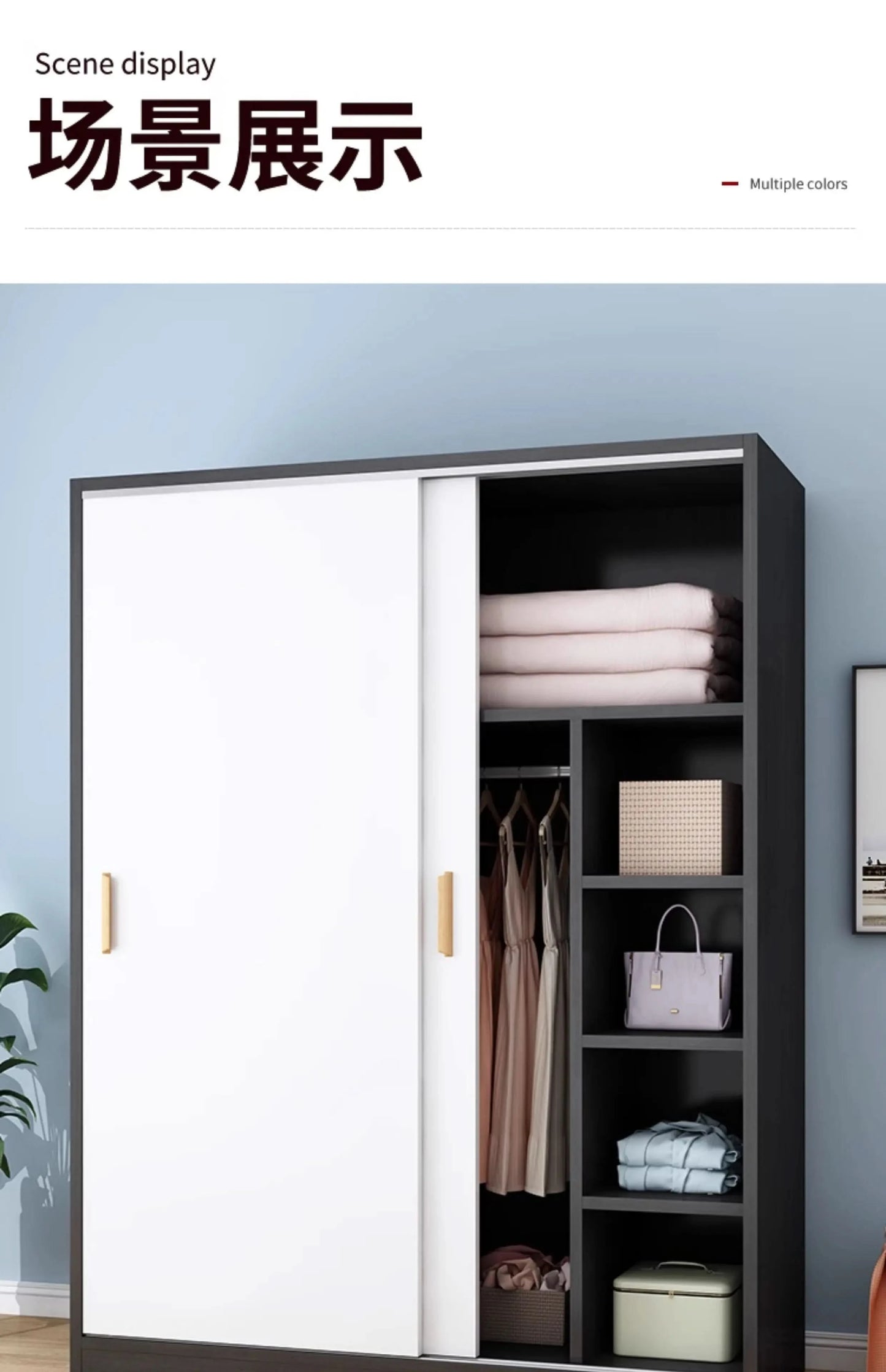 Bedroom Full Size Wardrobes Crafts Storage White Aesthetic Floor Small Wardrobe Dressers Sets Szafy Do Sypialni Home Furniture
