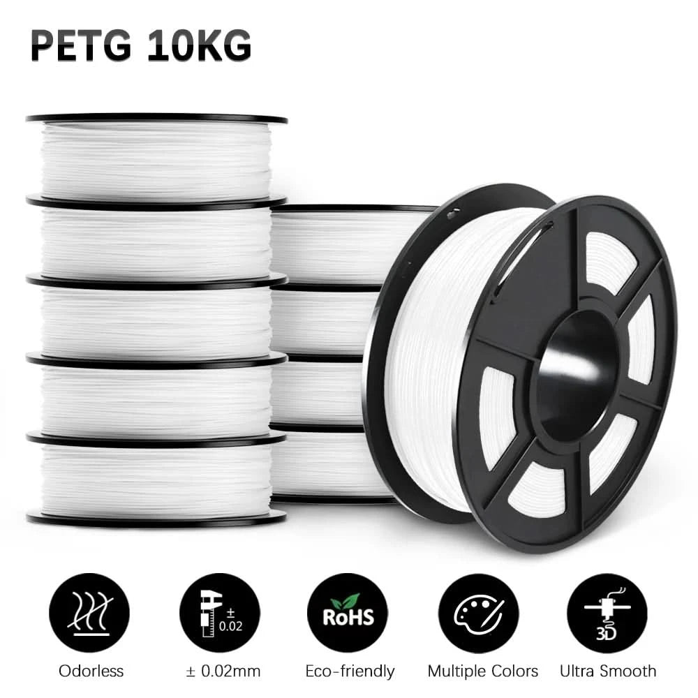 SUNLU 3D Filament PLA/PLA META/PETG/ABS/TPU/PLA MATTE 1.75mm 10Roll 1KG/0.5KG 3D Printer Filament for 3D Printer