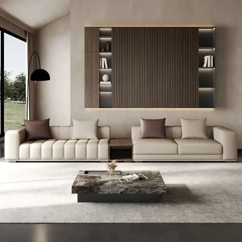 European Designer Living Room Sofas Narrow Dark Modern Boneless Living Room Sofas Corner Curved Woonkamerbanken Furniture Home