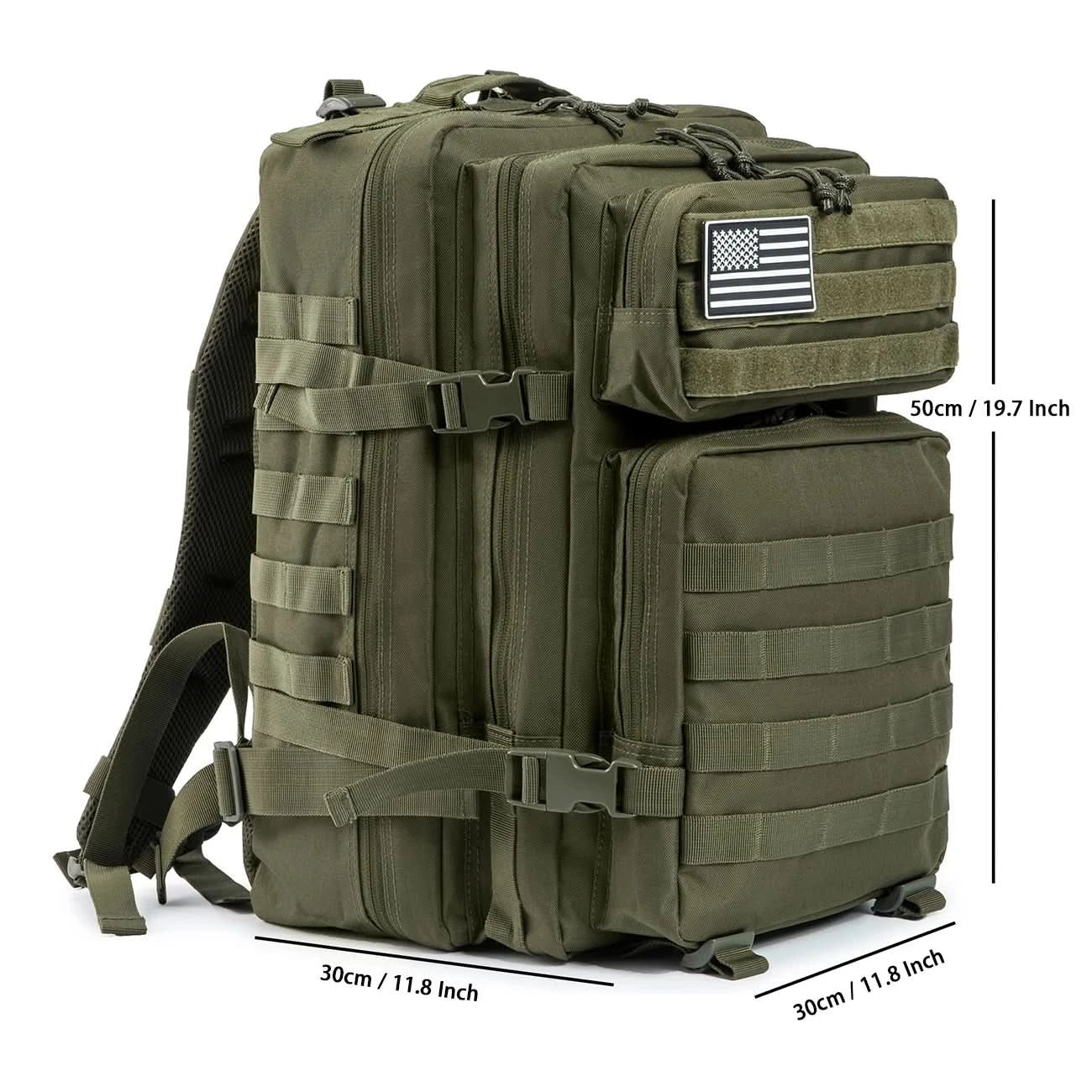 45L Tactical Backpack Large Capacity Outdoor Rucksack 3 Day Fitness Hiking Bag Hiking Camping Gear Backpacks