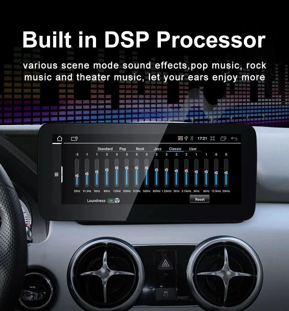 STWEI 2024 New Car Multimedia Wireless Android AUTO CarPlay 10.25inch 12.3inch Screen For Mercedes Benz GLK X204 2010 2013 2015