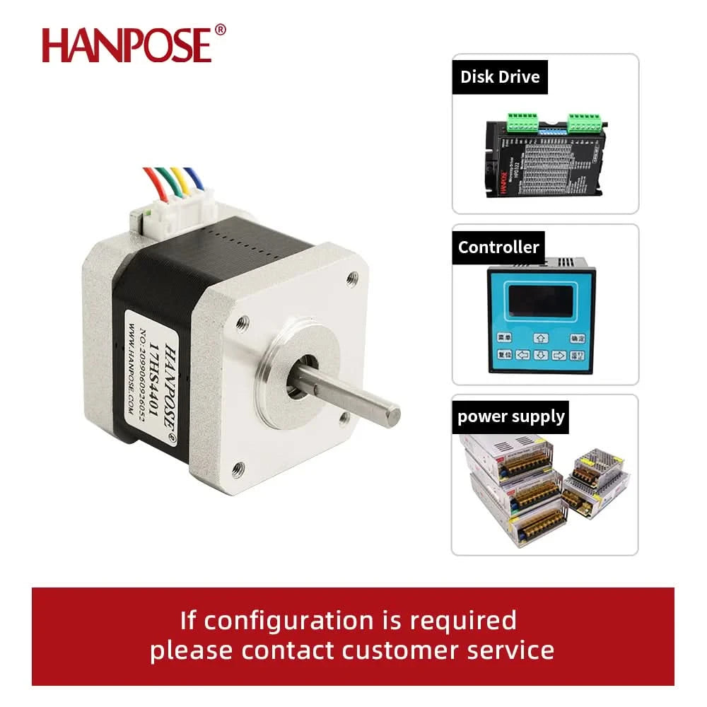 any Country 4-lead Nema17 Stepper Motor 42 motor NEMA17 motor 42BYGH 40N.CM 1.5A 17HS4401 for 3D printer and CNC