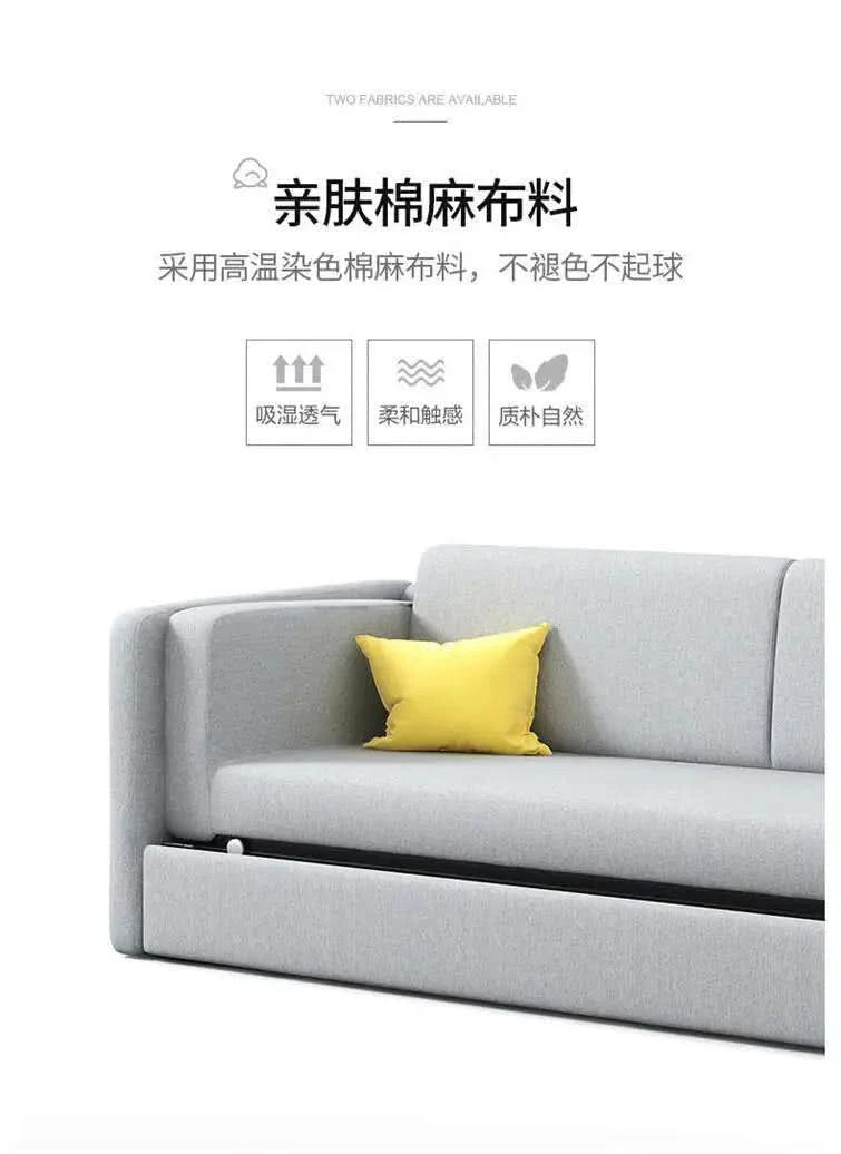 Folding Lounge Living Room Sofas Double Cushion Game Adults Sofa Comfortable Multifunctional Meubles De Salon Home Furniture