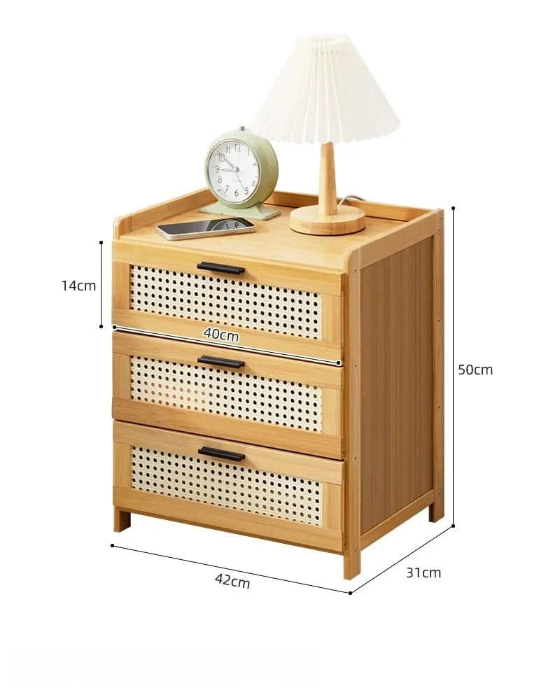 Bedroom bedside table, family living room drawer style storage cabinet, snack storage cabinet, storage box, sofa side table