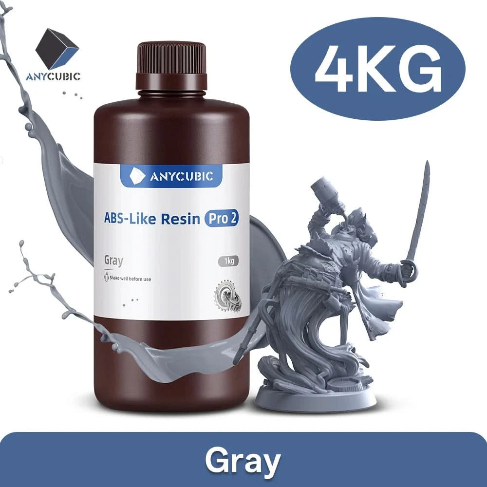 ANYCUBIC Like ABS Pro 2 405nm 3D Printer UV Resin For LCD SLA DLP Printers Quick Curing Liquid Bottle Resina For Photon Mono 2