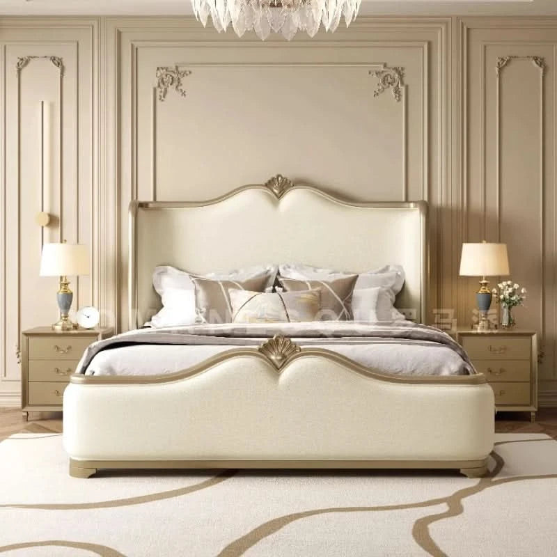 180x200cm Frame Double Bed Full Size Headboard Luxury Marriage Double Bed Queen Base Modern Clearance Adult Bedroom Furnitures