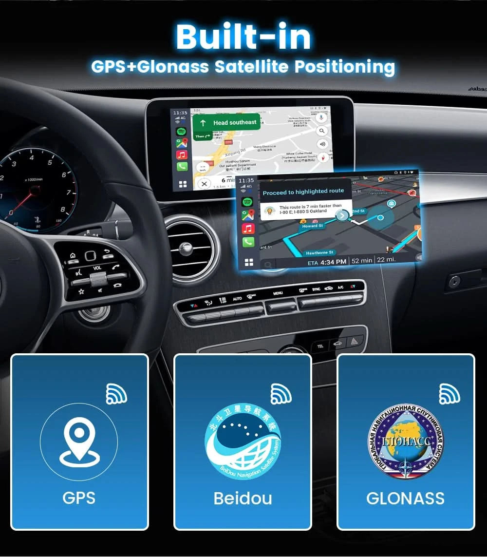CarlinKit CarPlay Ai Box Android 13 Plus or Android 11 Smart Car Box Android Auto Wireless CarPlay 4GLTE for Audi Mazda VW Haval