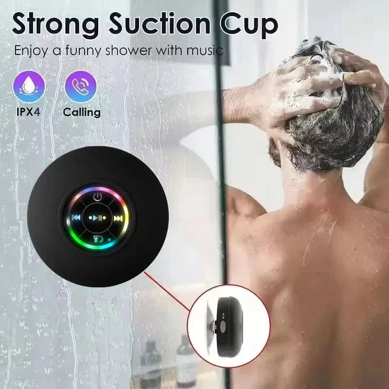 Bluetooth-Lautsprecher mit Saugnapf