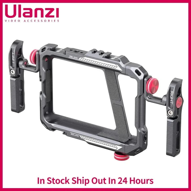 Ulanzi Lino Smartphone Cage for iPhone 16 15 14 13 12 X XR XS Max Mini/Pro/Pro Max Smartphone Handle Grip Phone Vlog Video